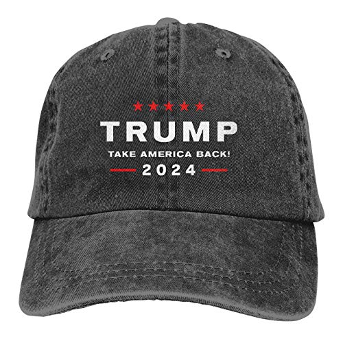 UQDGHT Trump 2024 Take America Back Unisex Adult Baseball Cowboy Hat ...